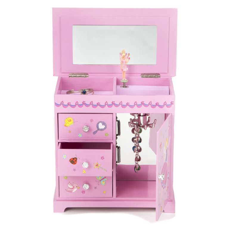 Zoomie Kids Wood Jewelry Box + & Reviews Wayfair